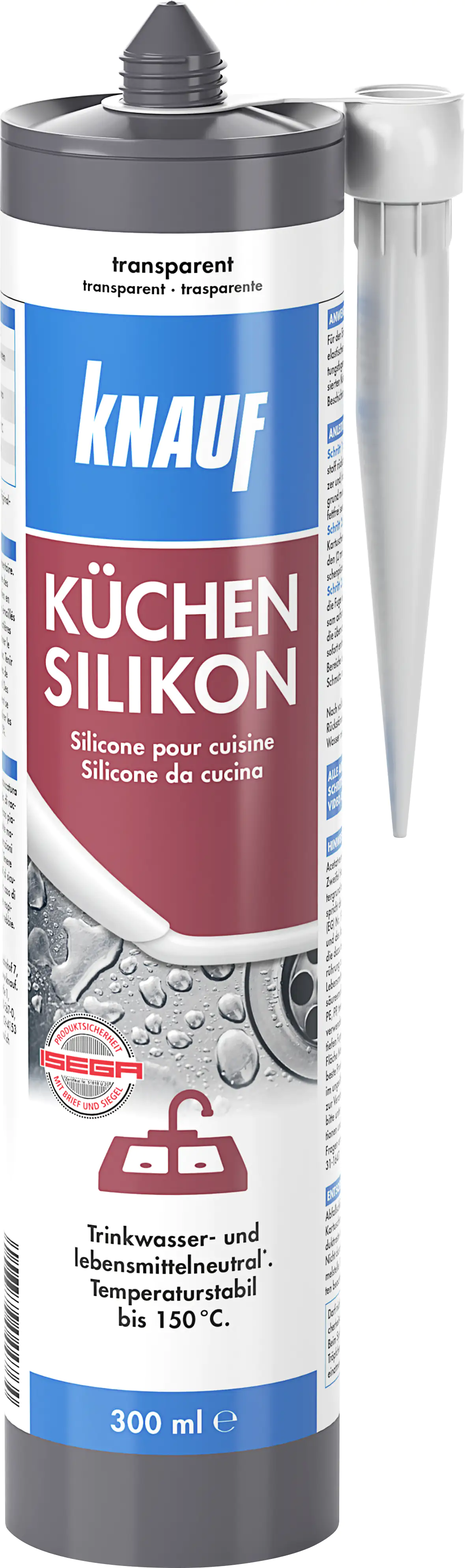Knauf Küchen Silikon transparent 300 ml