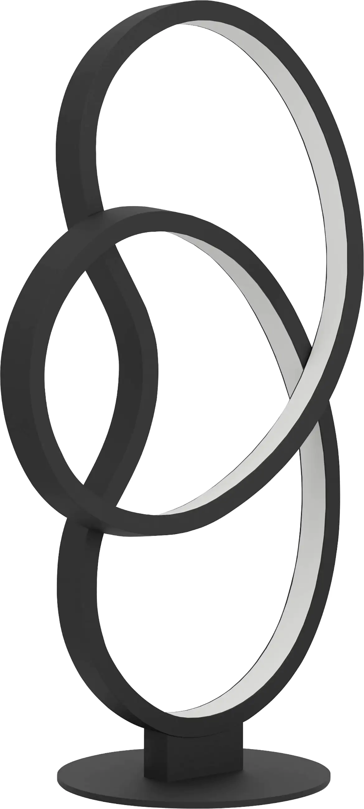 Eglo LED Tischleuchte Gianella schwarz weiß 39,5 x 21,5 x 14 cm 