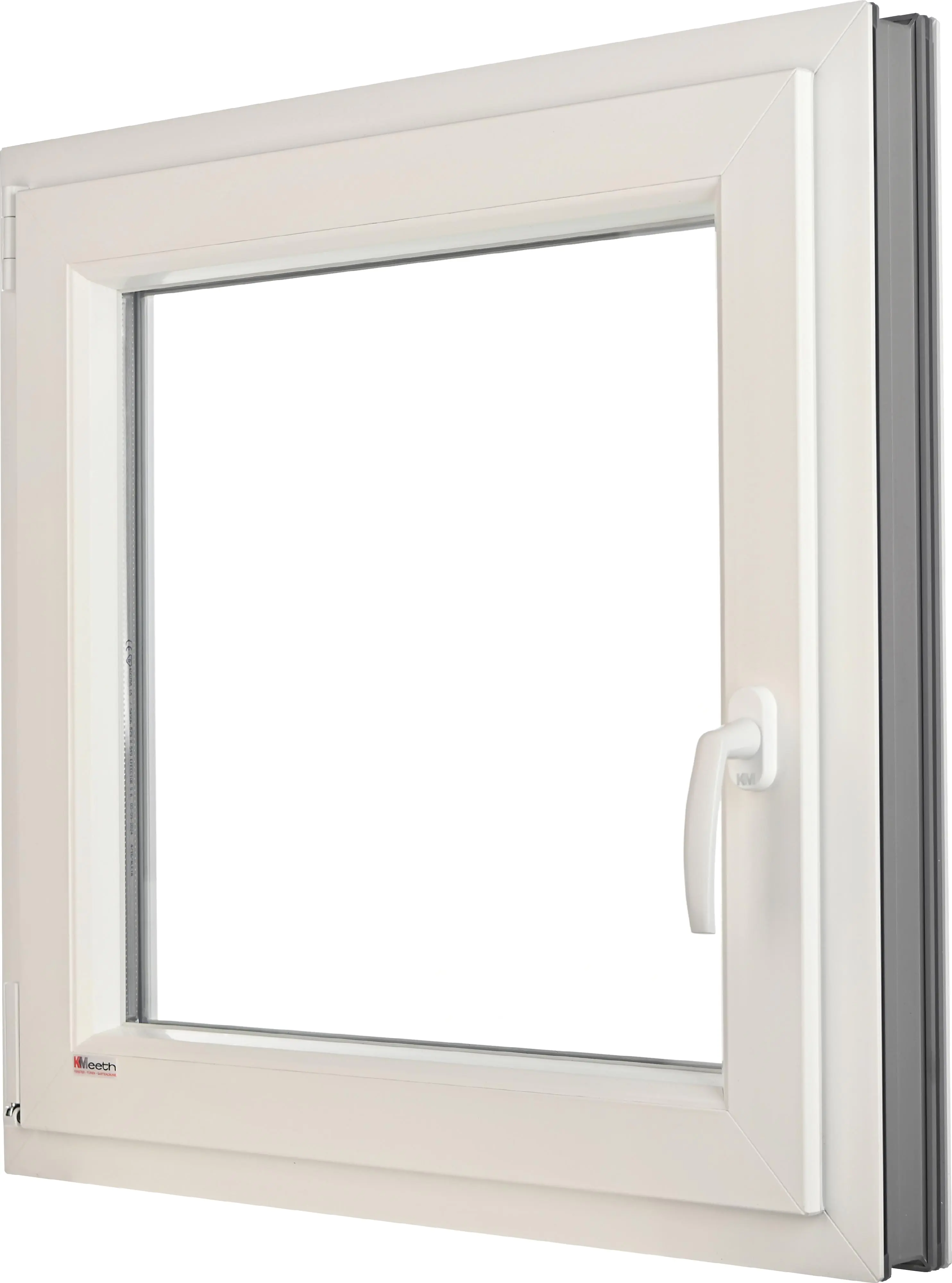  Kunststofffenster Dreh-Kipp, DIN links, weiß, Serie G74/2, Modell 01