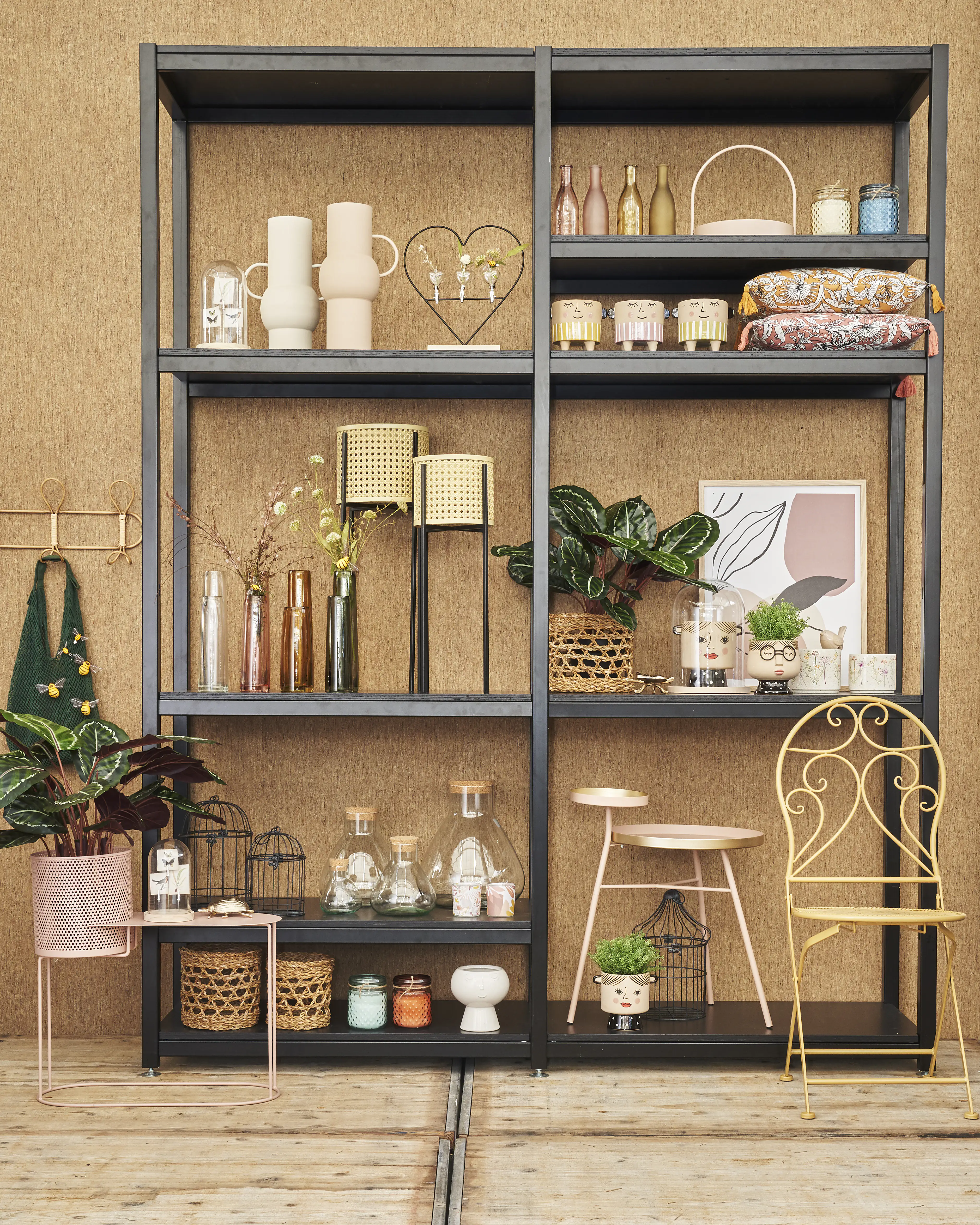 8718861811056_3 Mica Vase Xandra gelb, 23,5 x 7 cm