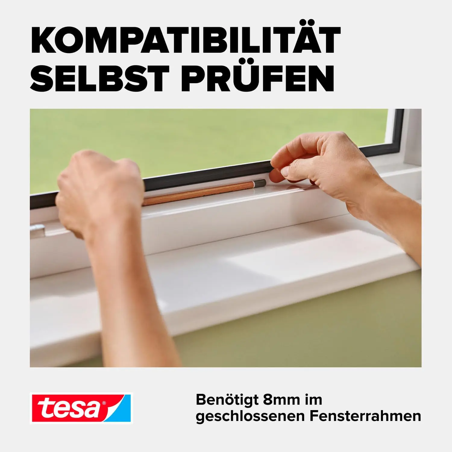Tesa Insektenschutz Anklipsrahmen für Fenster 120 x 240 cm Tesa Insektenschutz Anklipsrahmen für Fenster 120 x 240 cm