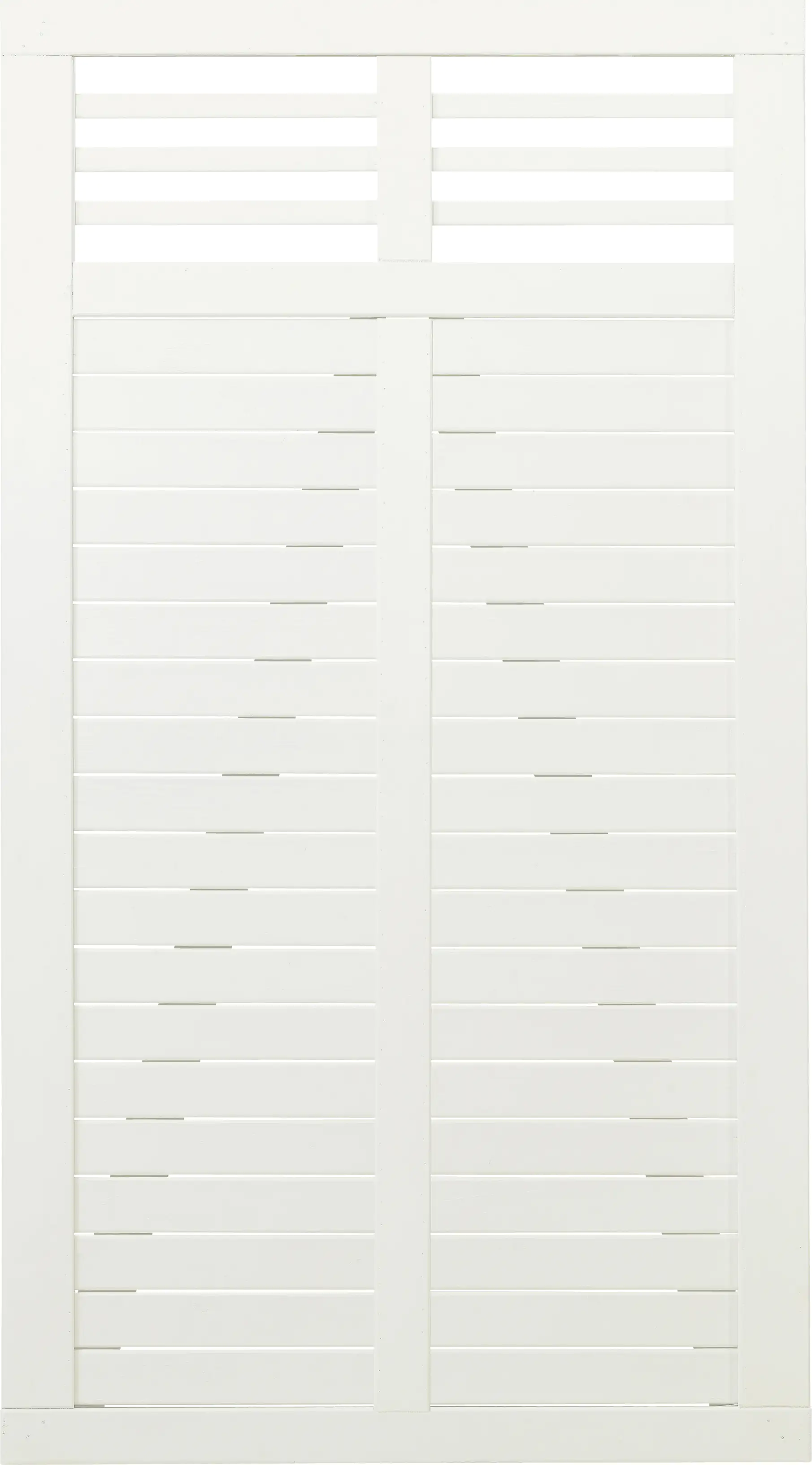 Plus Tor Decora 100 x 180 cm RAL 9010  Weiß