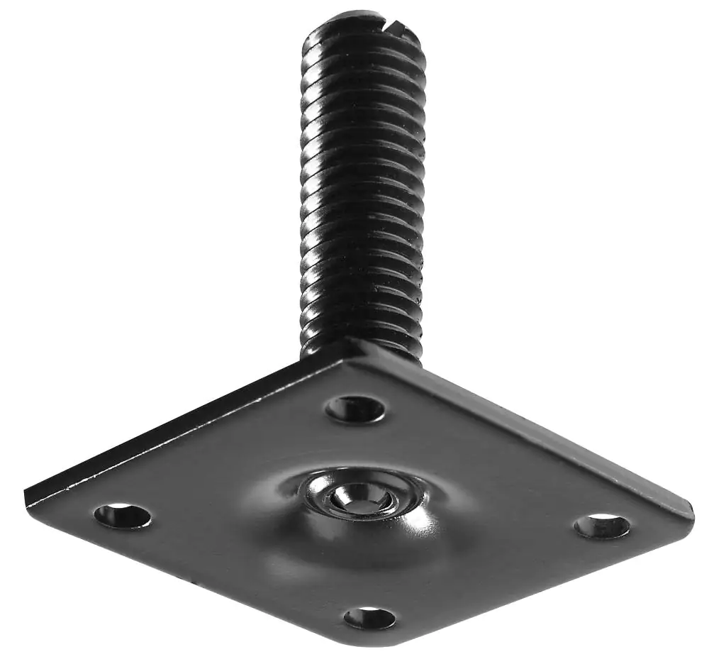 Hettich Montageplatte 90 x 90 Stahl, 1 Stück