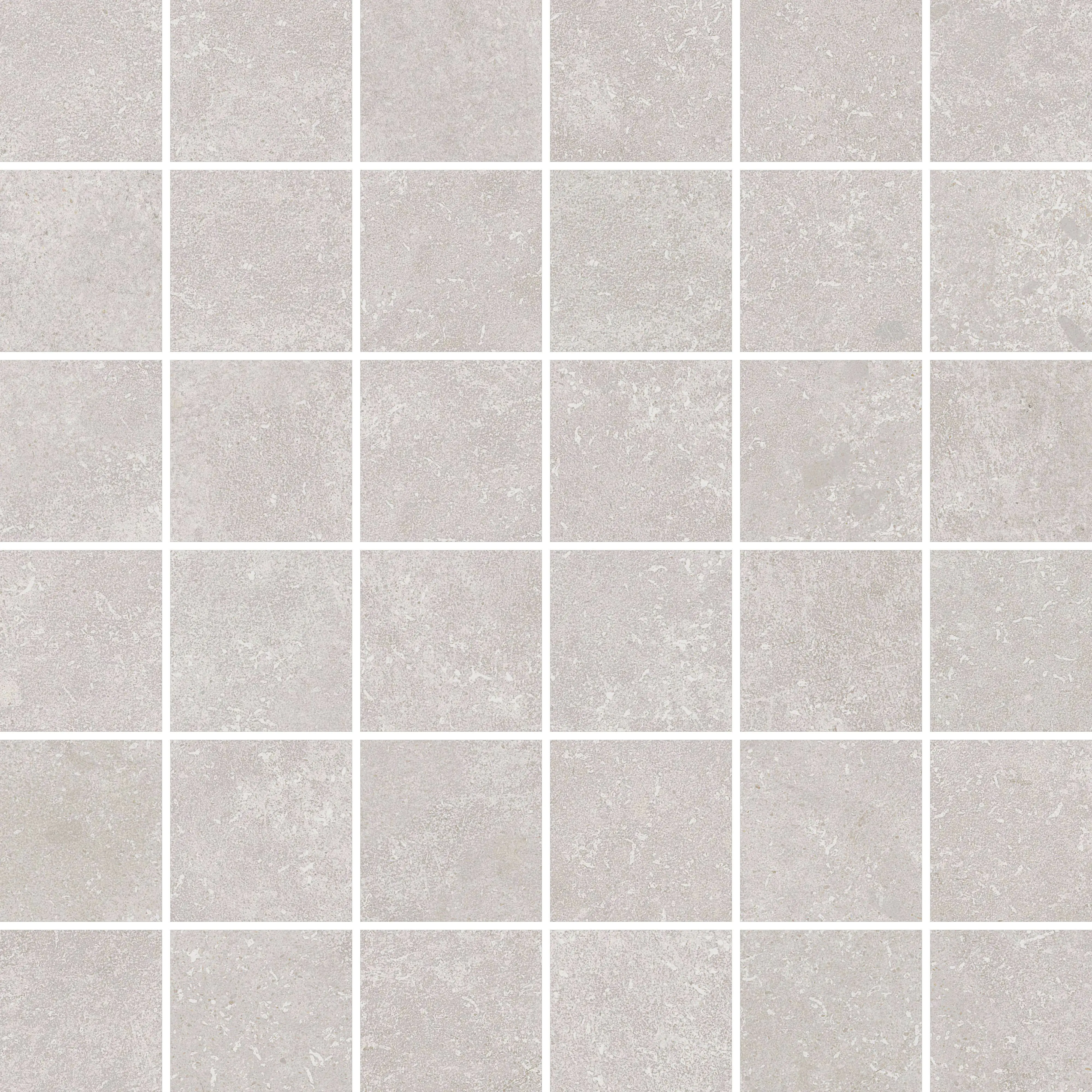 Mosaikfliese Stone Quadrat 30 x 30 cm greige Steinmaß: ca. 5,0 x 5,0 cm