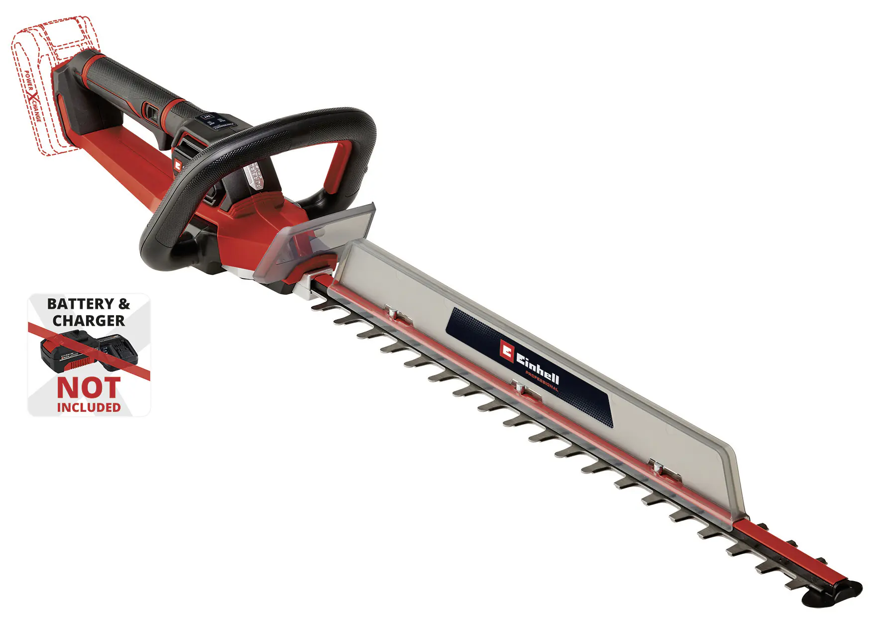 Einhell Akku-Heckenschere GP-CH 18/61 Li BL-Solo 61 cm Schnittlänge Einhell Akku-Heckenschere GP-CH 18/61 Li BL-Solo 61 cm Schnittlänge