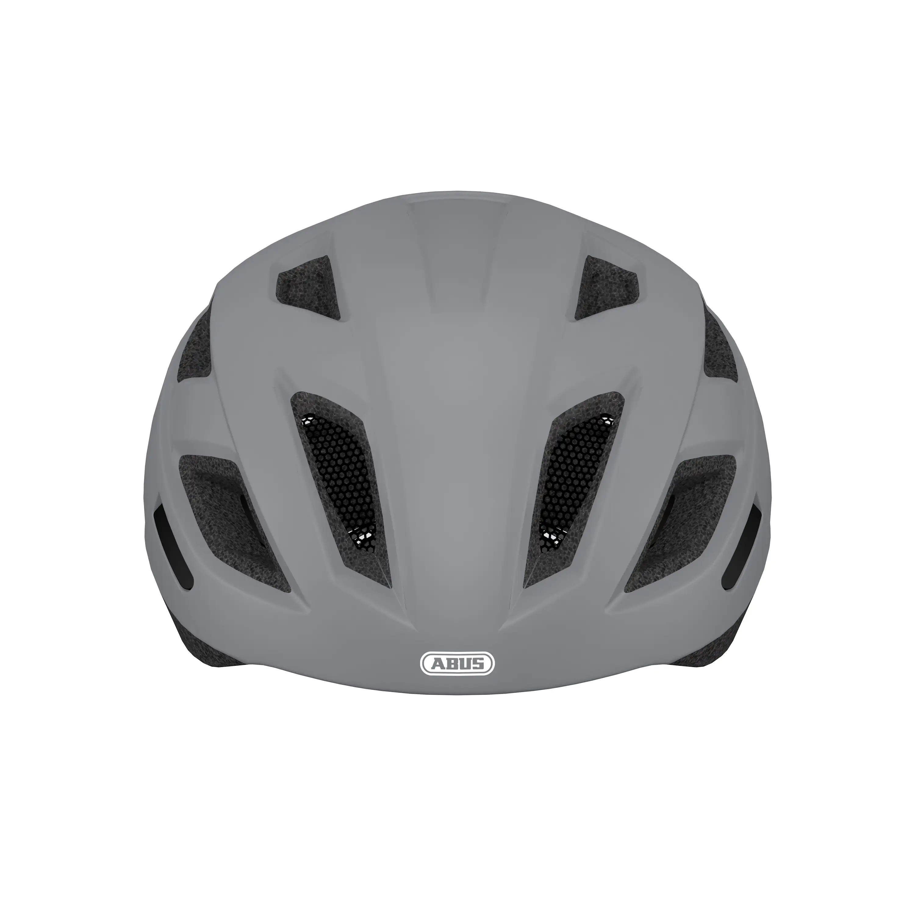 Abus Fahrradhelm City M grau matt