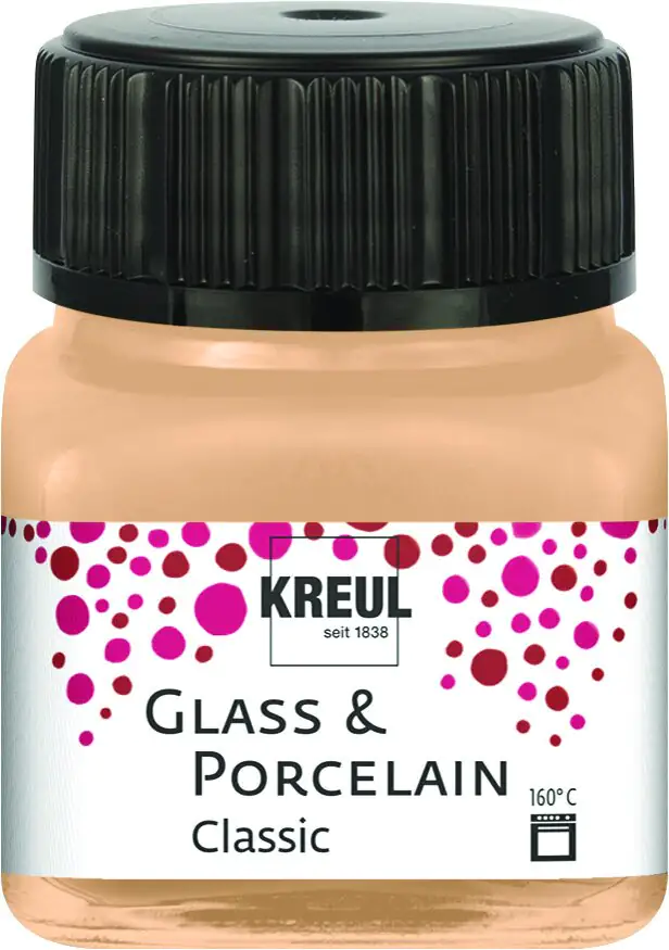 Kreul Glass & Porcelain Classic metallic-champagner 20 ml