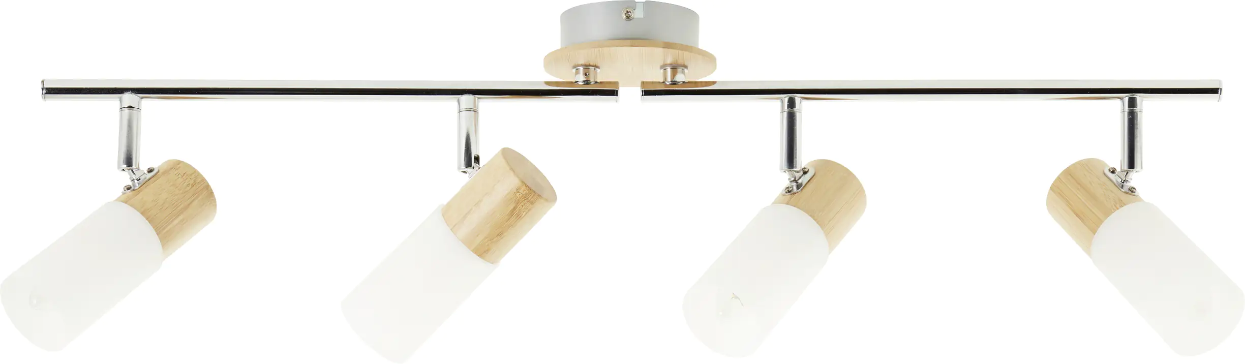 Brilliant 4er Spot Babsan holz hell-weiß 68 x 18 cm E14 Brilliant 4er Spot Babsan holz hell-weiß 68 x 18 cm E14