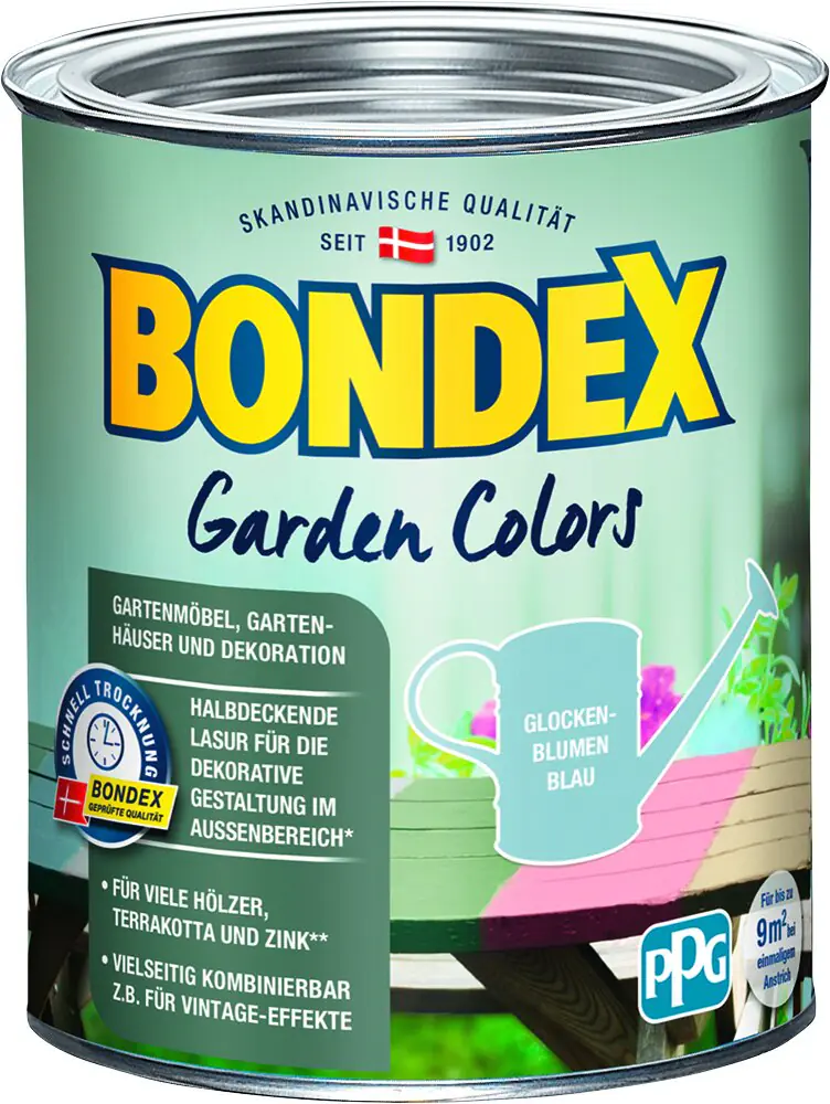 Bondex Garden Colors 750 ml glockenblumen blau