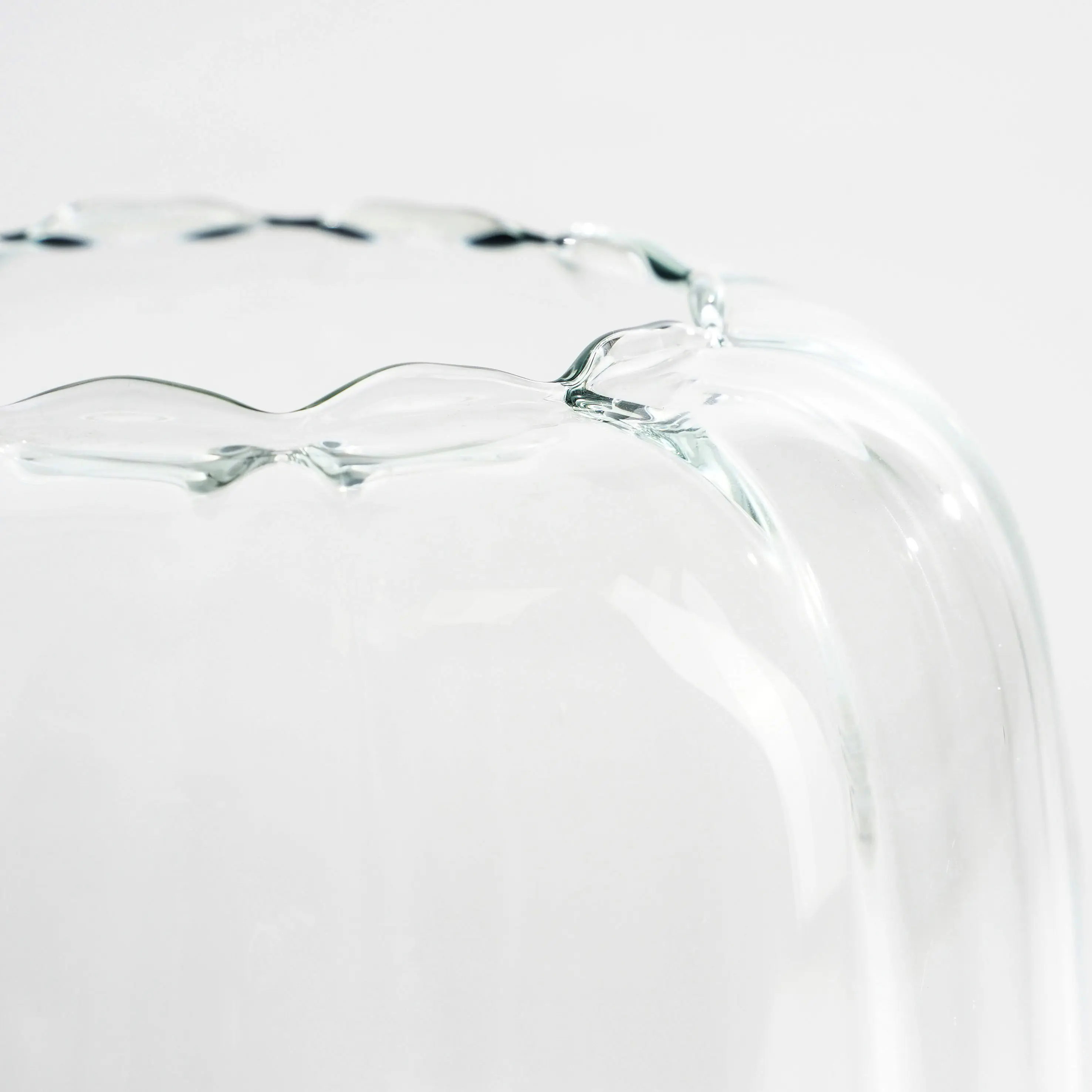 Mica Decorations Vase Glas Ricci transparent Ø 15 x 25 cm
