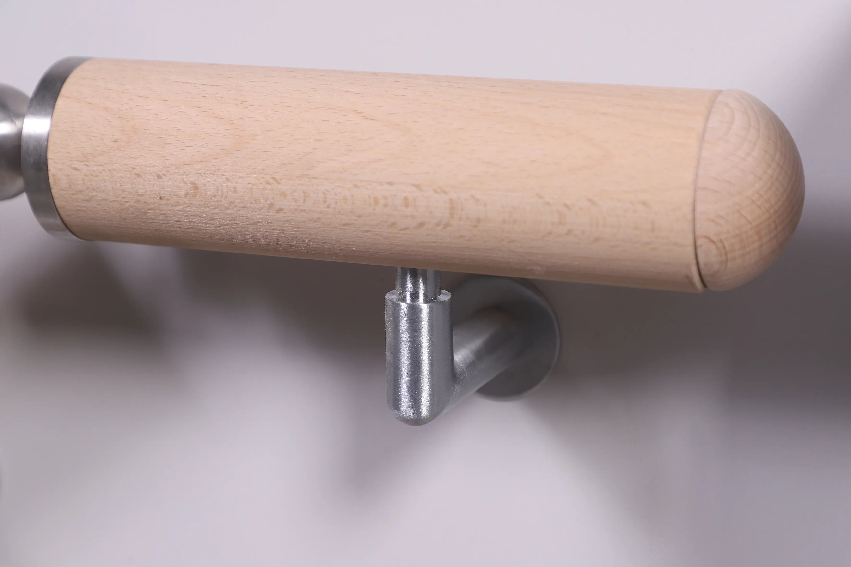 Dieda Handlaufkonsolen moderne L-Form Messing matt Chrom