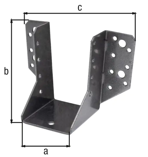 Alberts Duravis Balkenschuh Typ A 6,0 x 10,0 cm