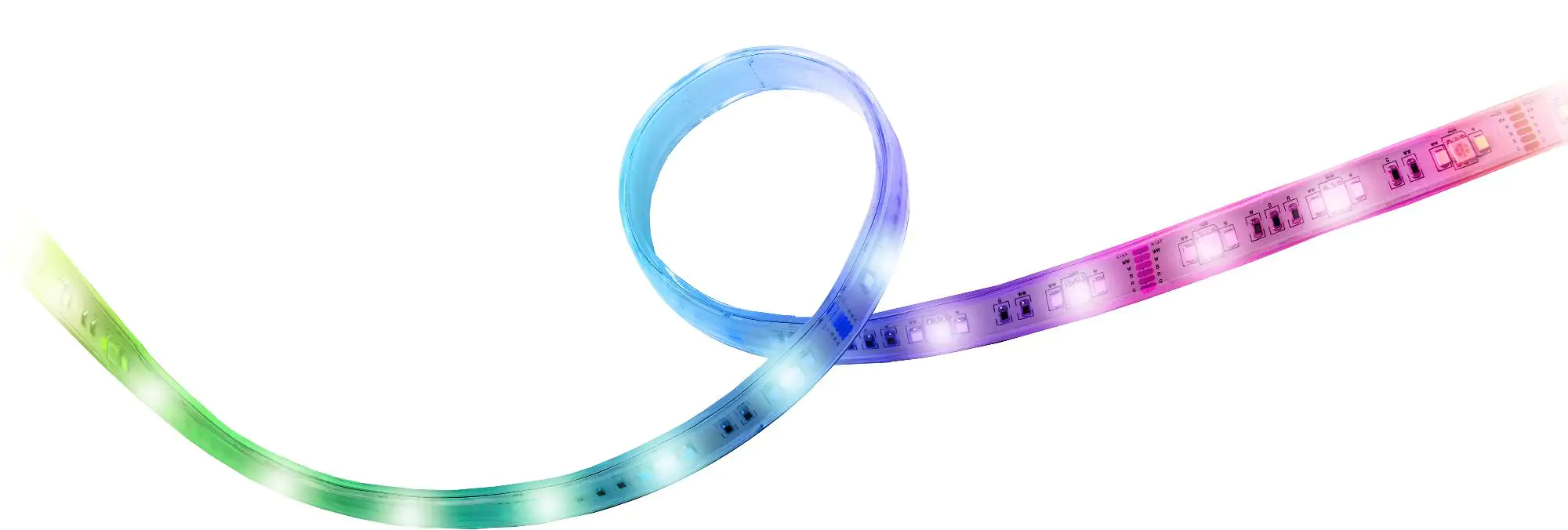 Müller Licht tint LED-Stripe weiß 3 m RGBW, dimmbar, Smart Home