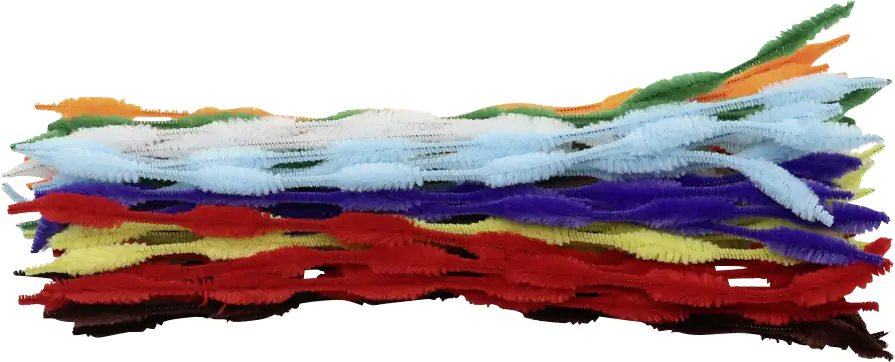 Glorex Biegeplüsch bunt 30 Stück