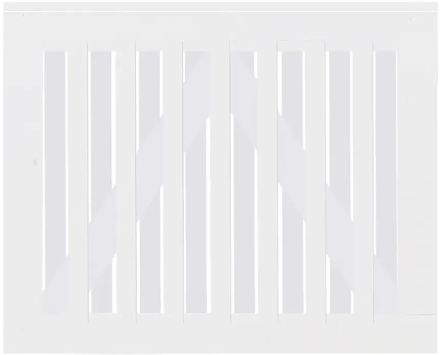 Plus Tor Nagano 100 x 80 cm RAL 9010 Weiß