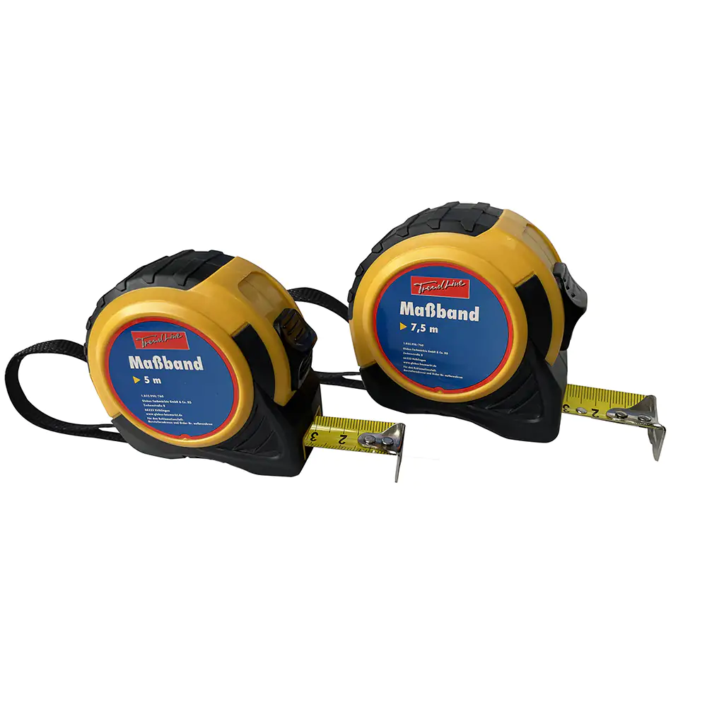 TrendLine Maßband-Set 7,5 und 5 m mit Einrast-Funktion