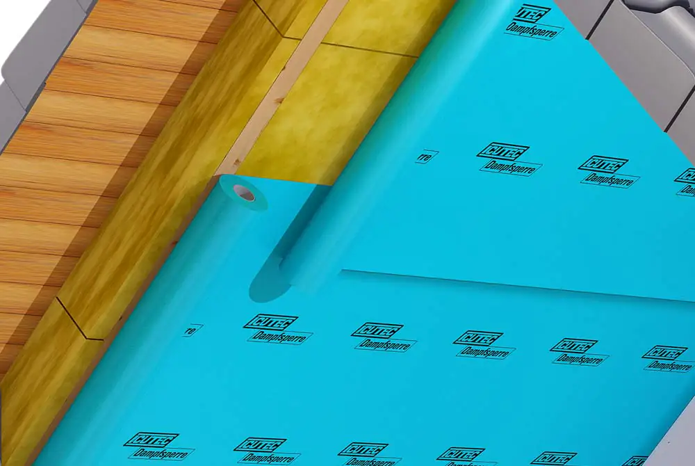 ICUTEC Dampfsperrfolie 5 x 2 m = 10 m² blau