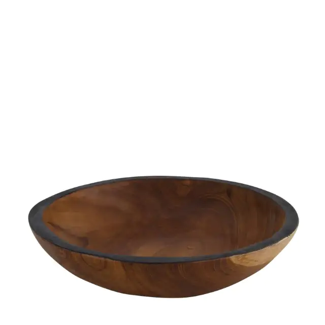 Dijk Schüssel aus Teakholz Ø 27 x 5, cm