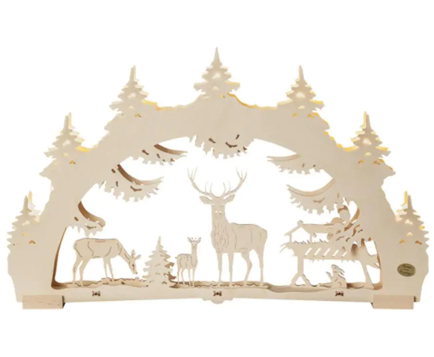 Saico 3D-Lichterbogen Waldlichtung