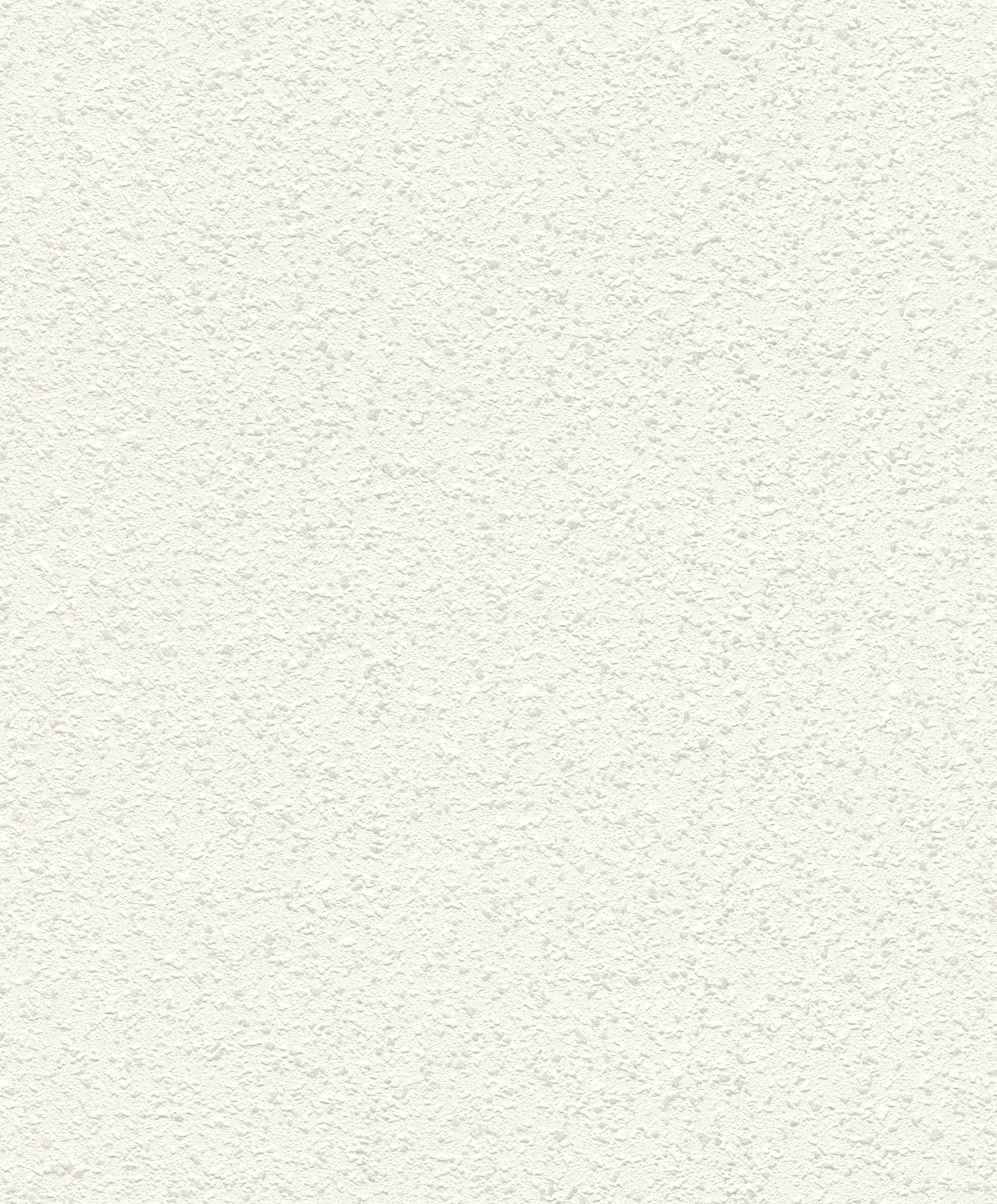 Rasch Vliestapete 486599 Selection, Putzoptik weiß, 10,05 x 0,53 m