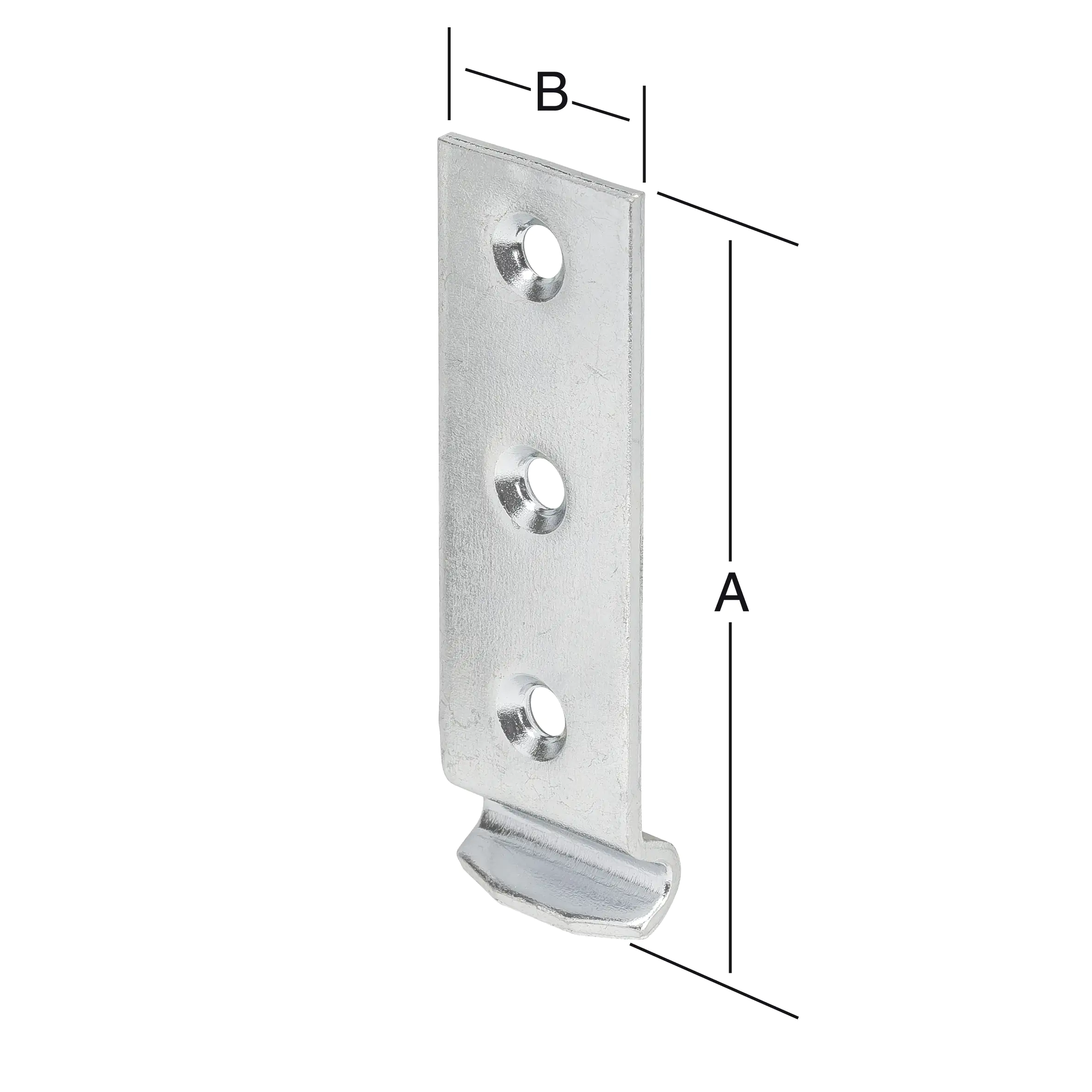 Vormann Schließhaken verzinkt 83 x 25 mm