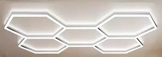 LED Deckenleuchte Premium Line Aero 247 x 171 cm kaltweiß dimmbar  LED Deckenleuchte Premium Line Aero 247 x 171 cm kaltweiß dimmbar