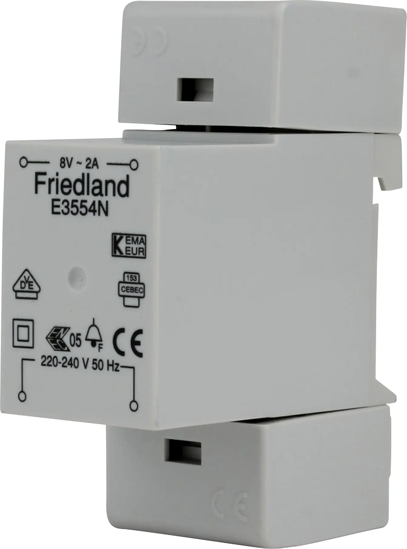 FRIEDLAND Klingel-Trafo Verteilerkasten Aufputz 8V 2A FRIEDLAND Klingel-Trafo Verteilerkasten Aufputz 8V 2A