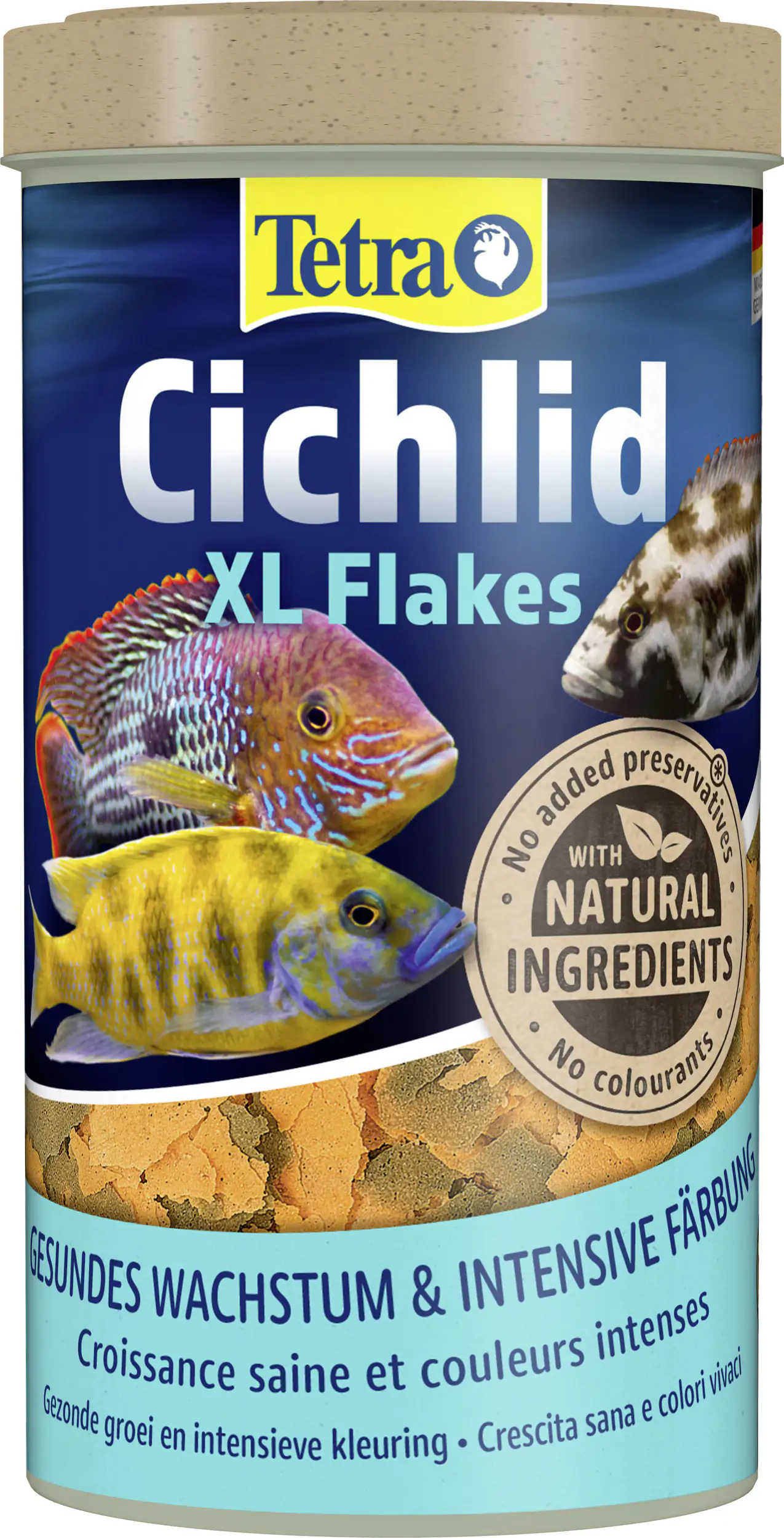 Tetra Cichlid XL-Flakes 500 ml