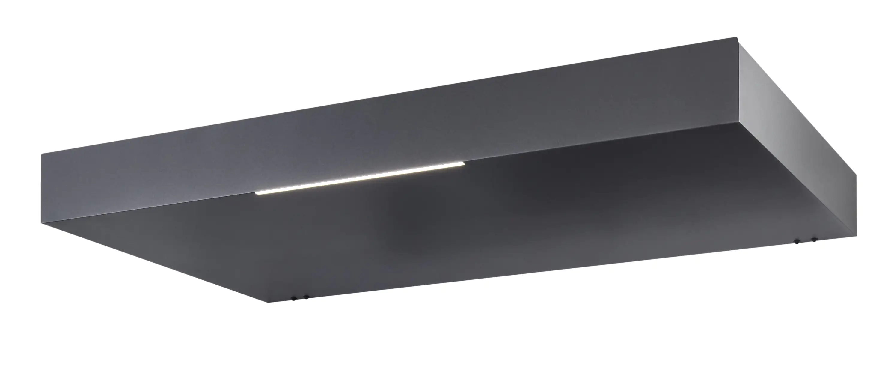 Gutta Rechteckvordach BS 160 x 90 x 15 cm anthrazit