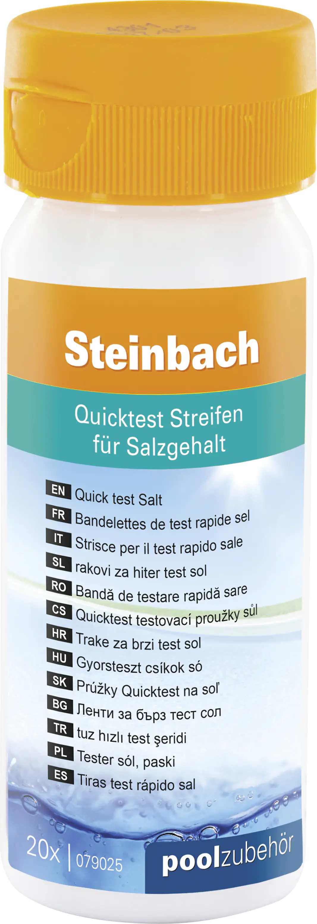 Steinbach Quicktest Streifen für Salzgehalt mehrfarbig