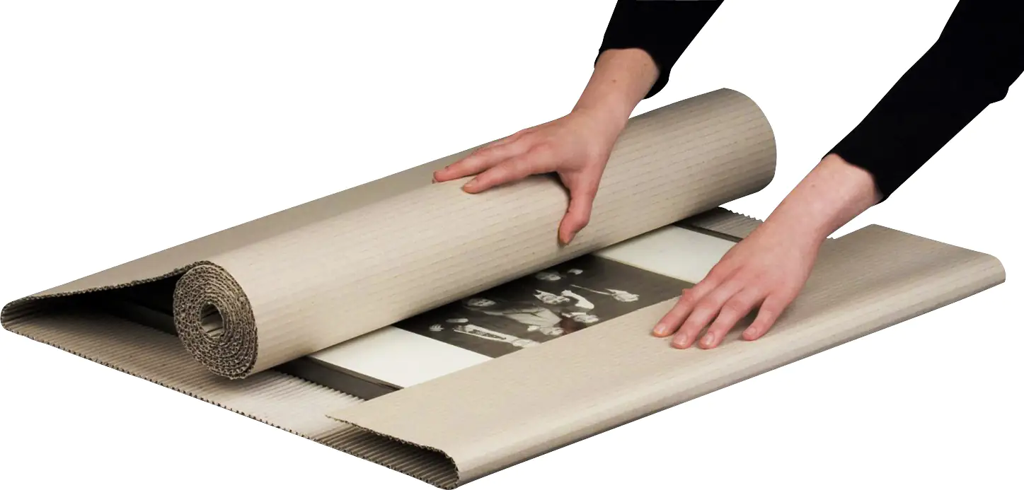 Rollenwellpappe 0,5 x 5 m Rollenwellpappe 0,5 x 5 m