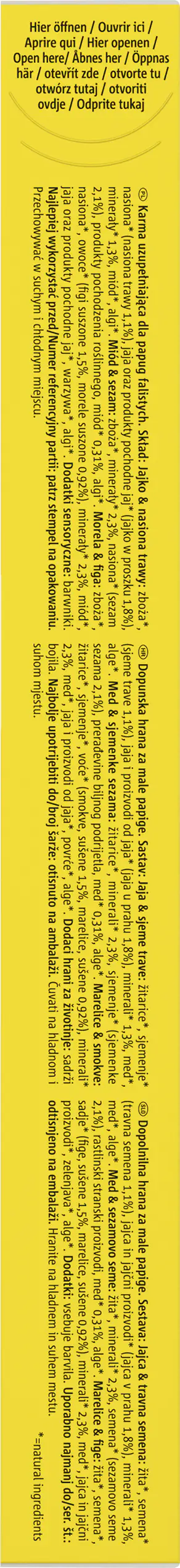 Vitakraft Kräcker® Trio Ei Frucht Honig 3 Stück / 80 g