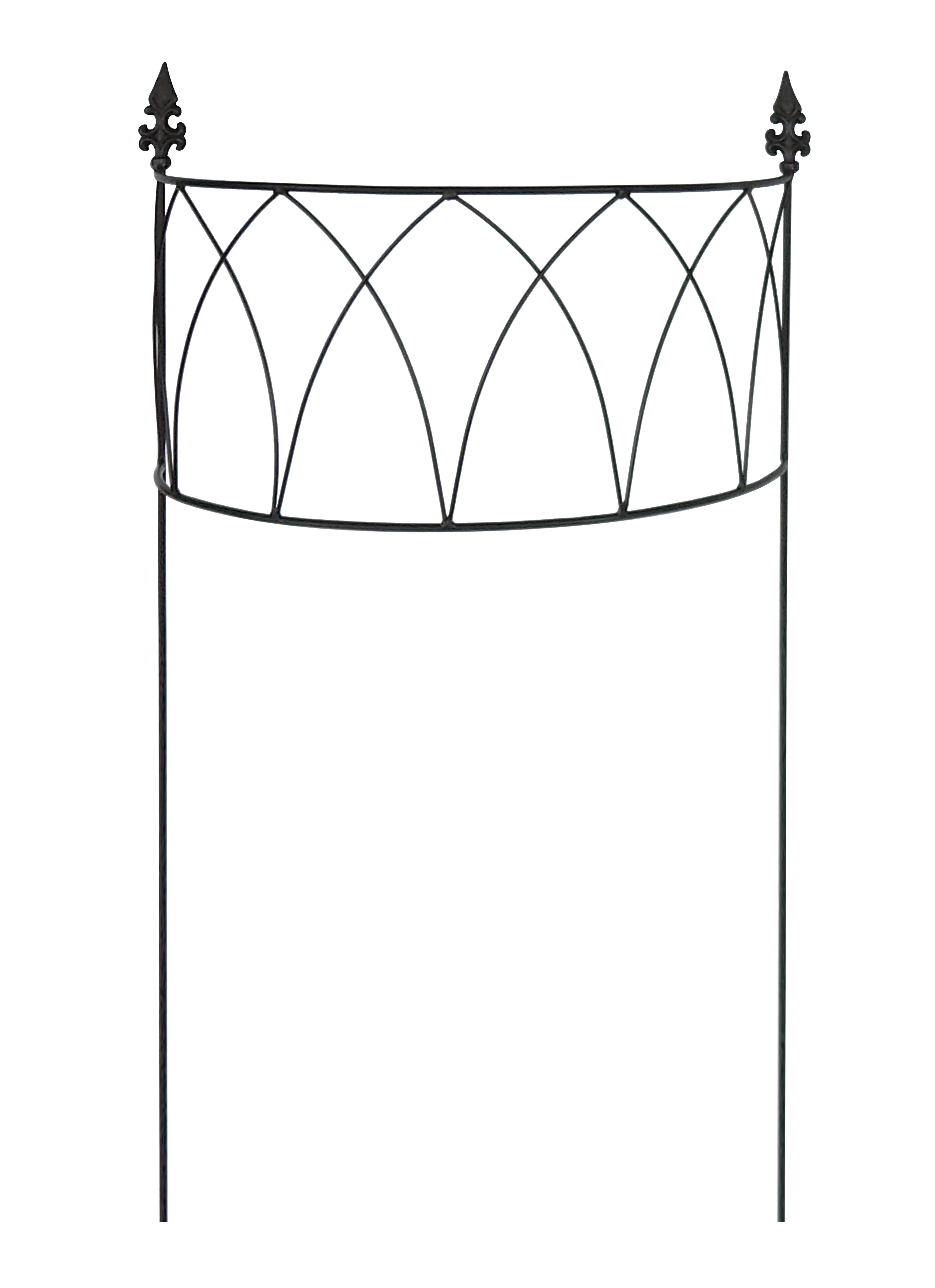 TrendLine Halbrankgitter 100cm 52,5 x 25,5 x 100 cm