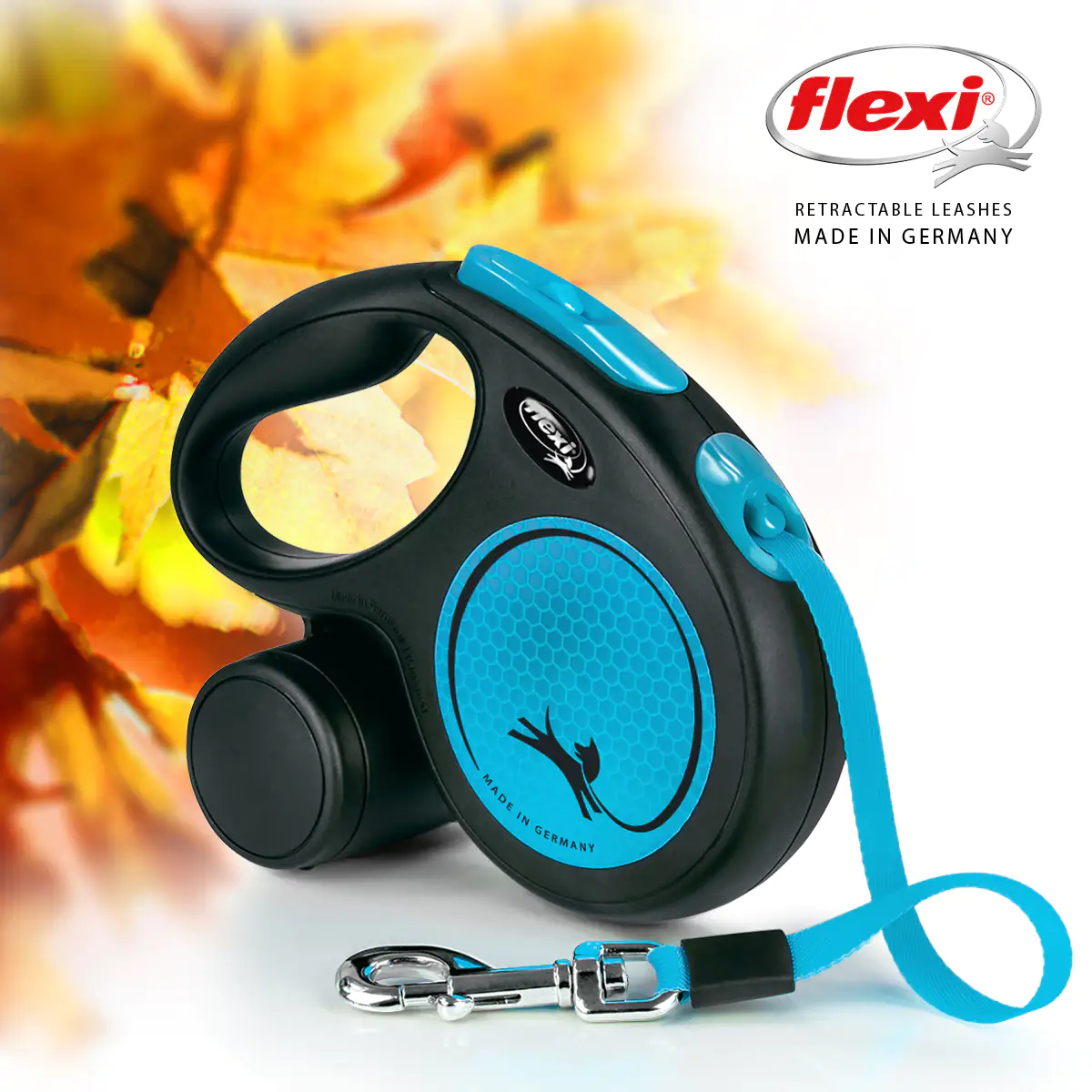 Nobby Flexi Hundeleine New Neon neon-blau 5 m Nobby Flexi Hundeleine New Neon neon-blau 5 m