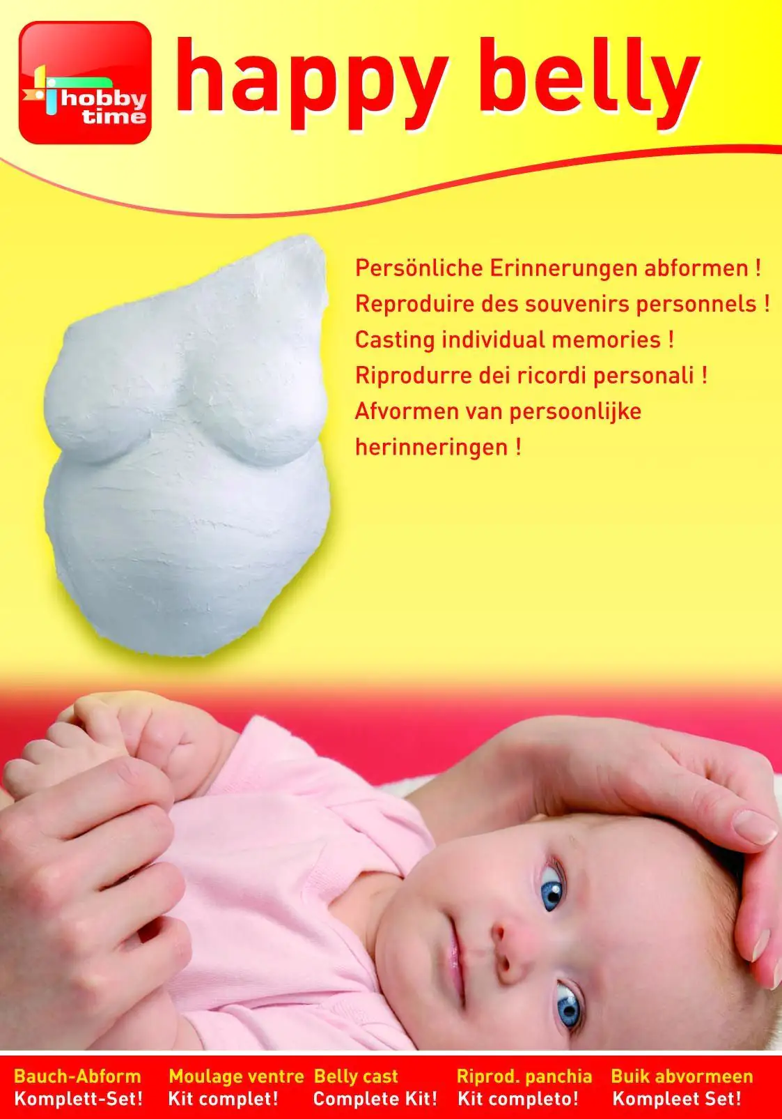 Glorex Bauch-Abformset Happy Belly