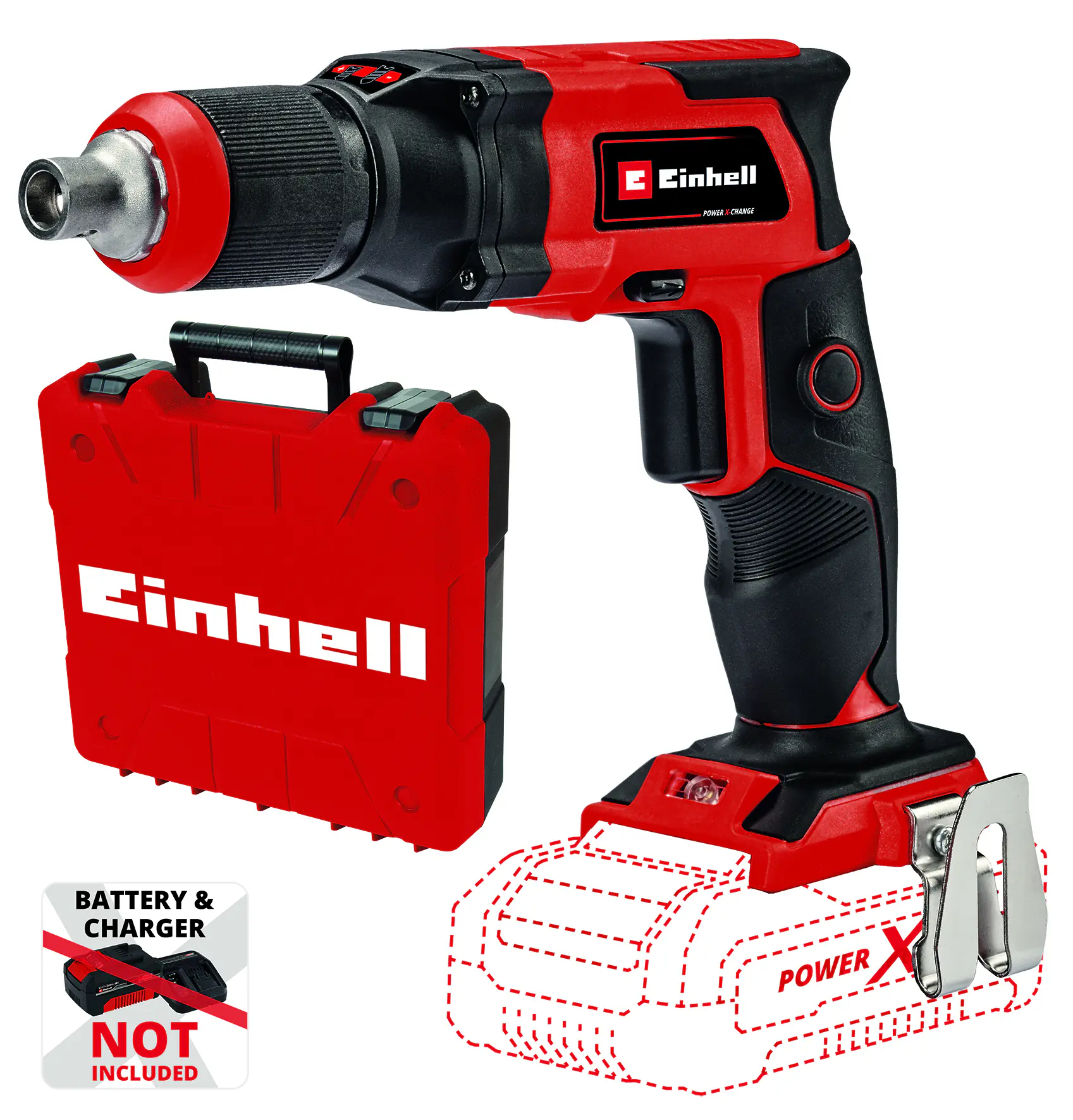 Einhell Akku-Trockenbauschrauber TE-DY 18 Li Solo 18 V Einhell Akku-Trockenbauschrauber TE-DY 18 Li Solo 18 V