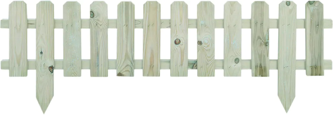 Steckzaun 120 x 30 cm, kesseldruckimprägniert