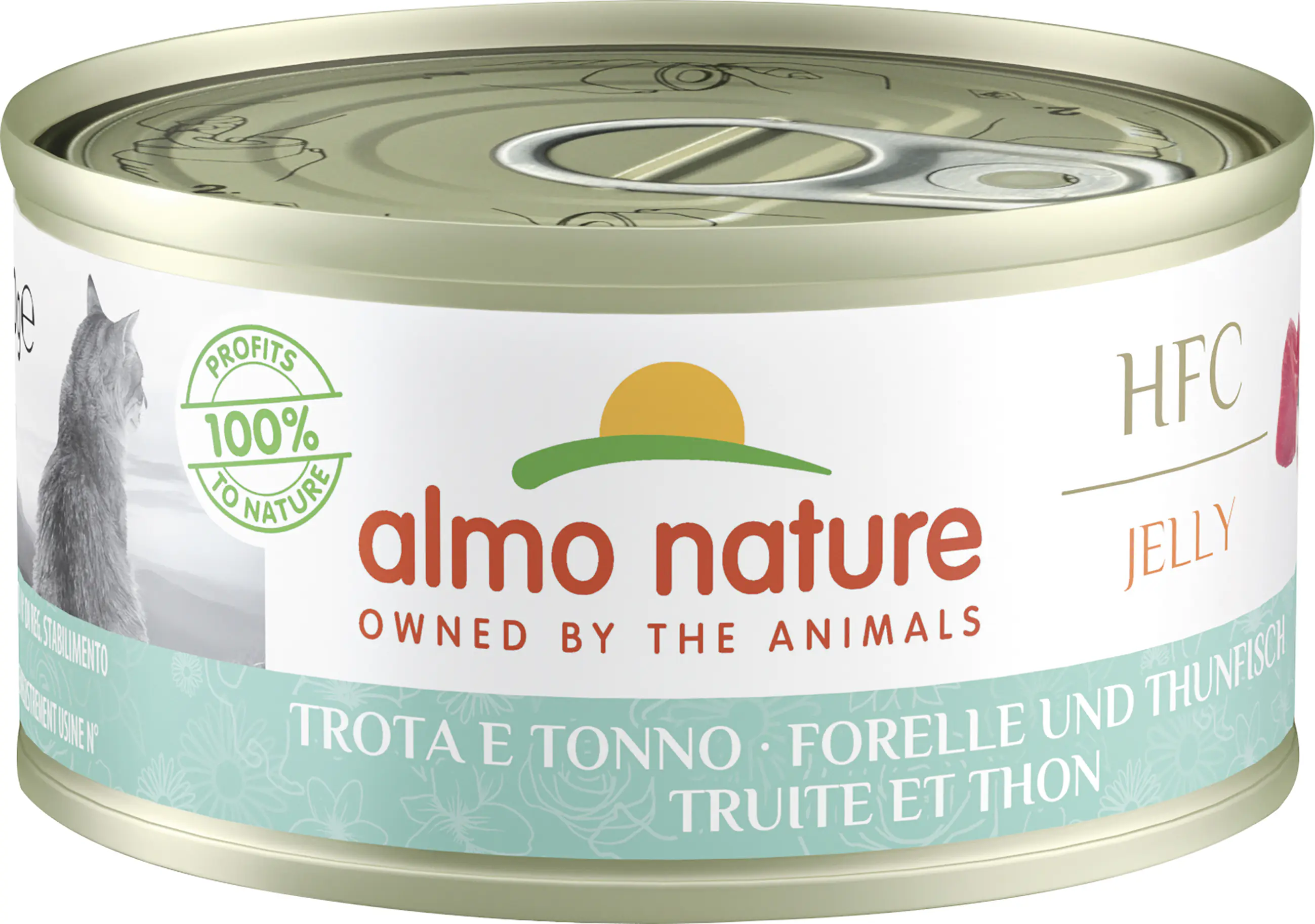 Almo Nature Katzennassfutter 70 g Forelle-Thunfisch