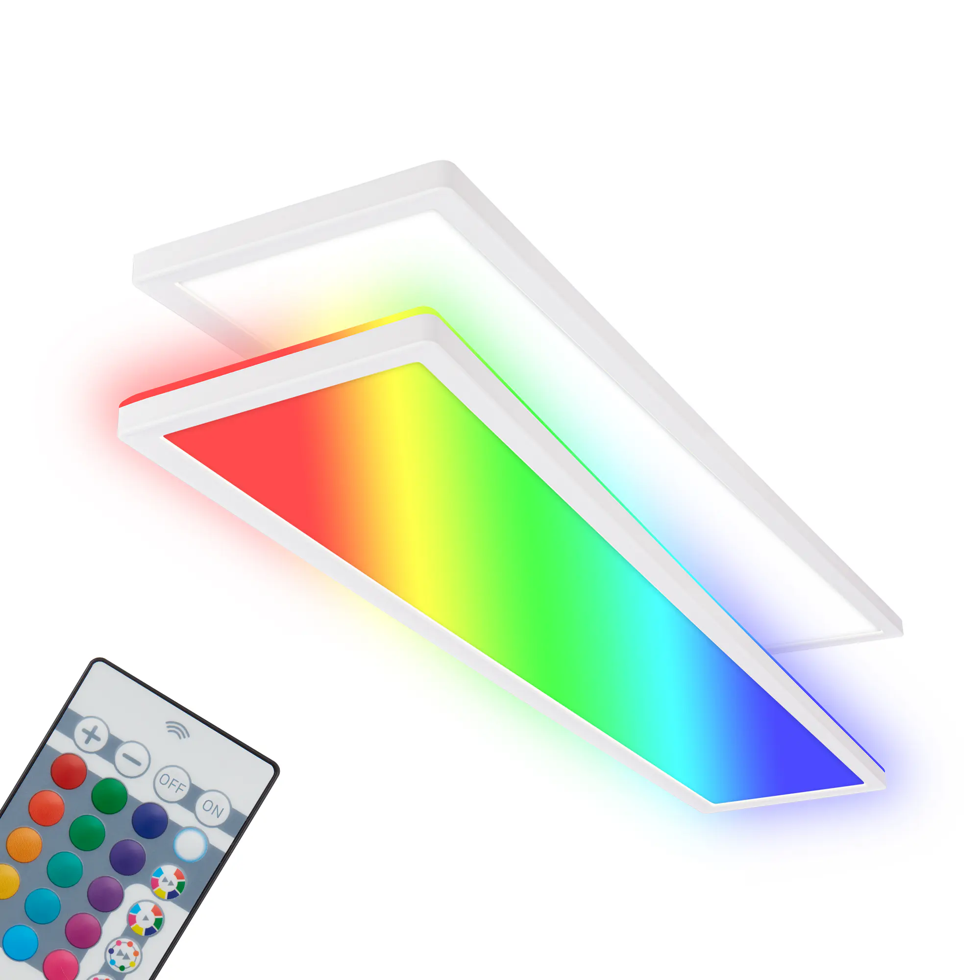 Briloner LED Panel Tava 36W weiß 98x20x3 cm dimmbar RGB Briloner LED Panel Tava 36W weiß 98x20x3 cm dimmbar RGB