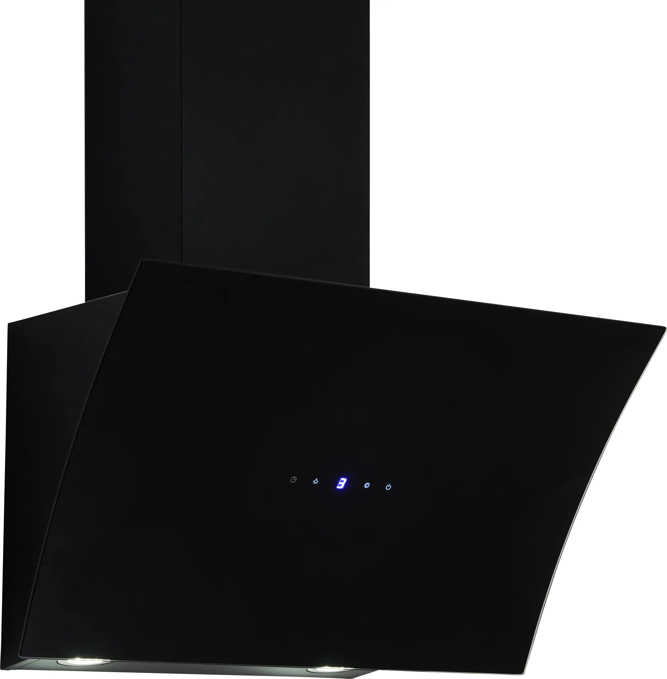 respekta konkave Schräghaube 60 cm schwarz CH55060SA++ EEK: A++ 60 cm