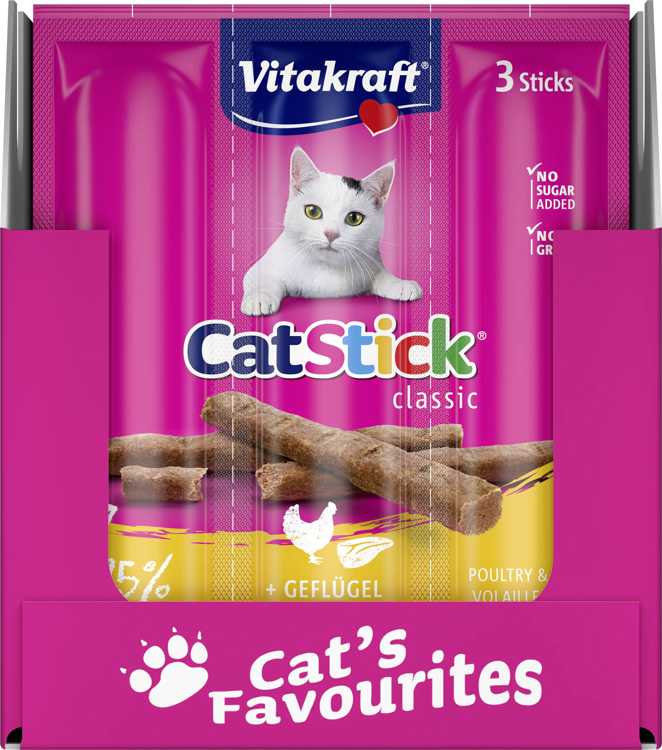 Vitakraft Katzensnack Geflügel & Leber Vitakraft Katzensnack Geflügel & Leber