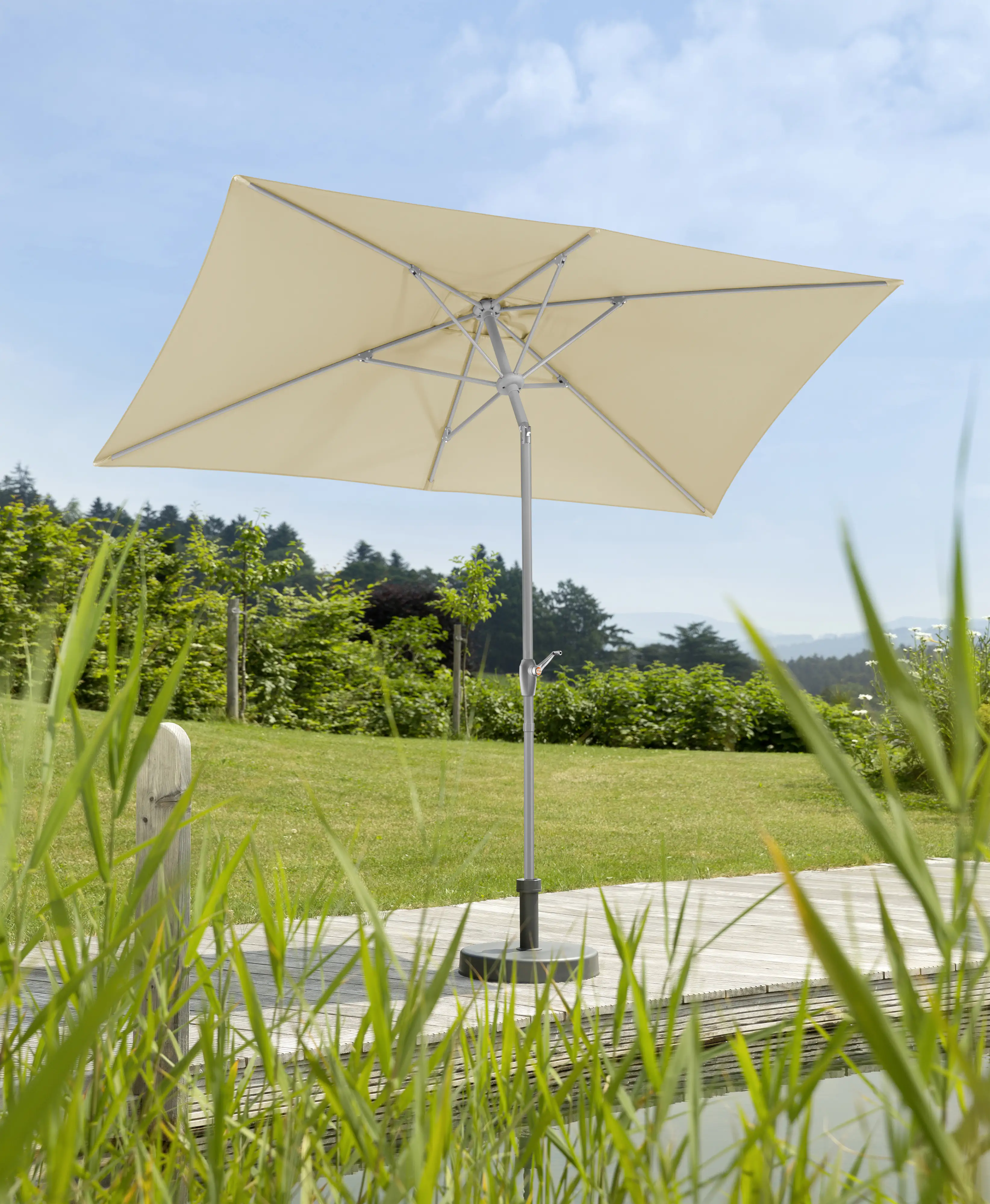 Schneider Sonnenschirm Porto natur 300 x 200 cm