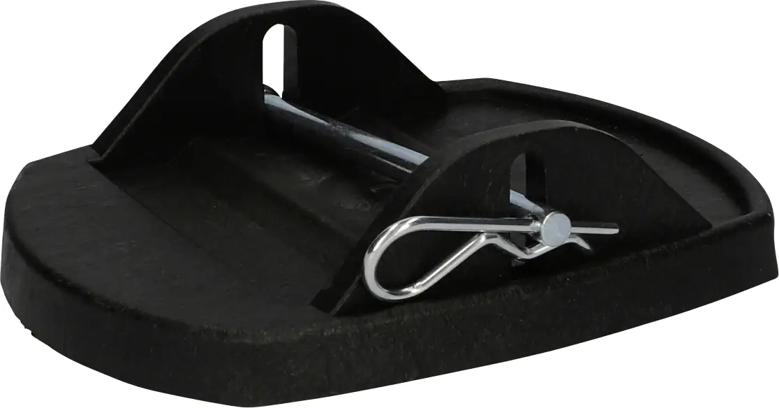 Cartrend Stützplatten mit Metallbolzen - 4 Stück