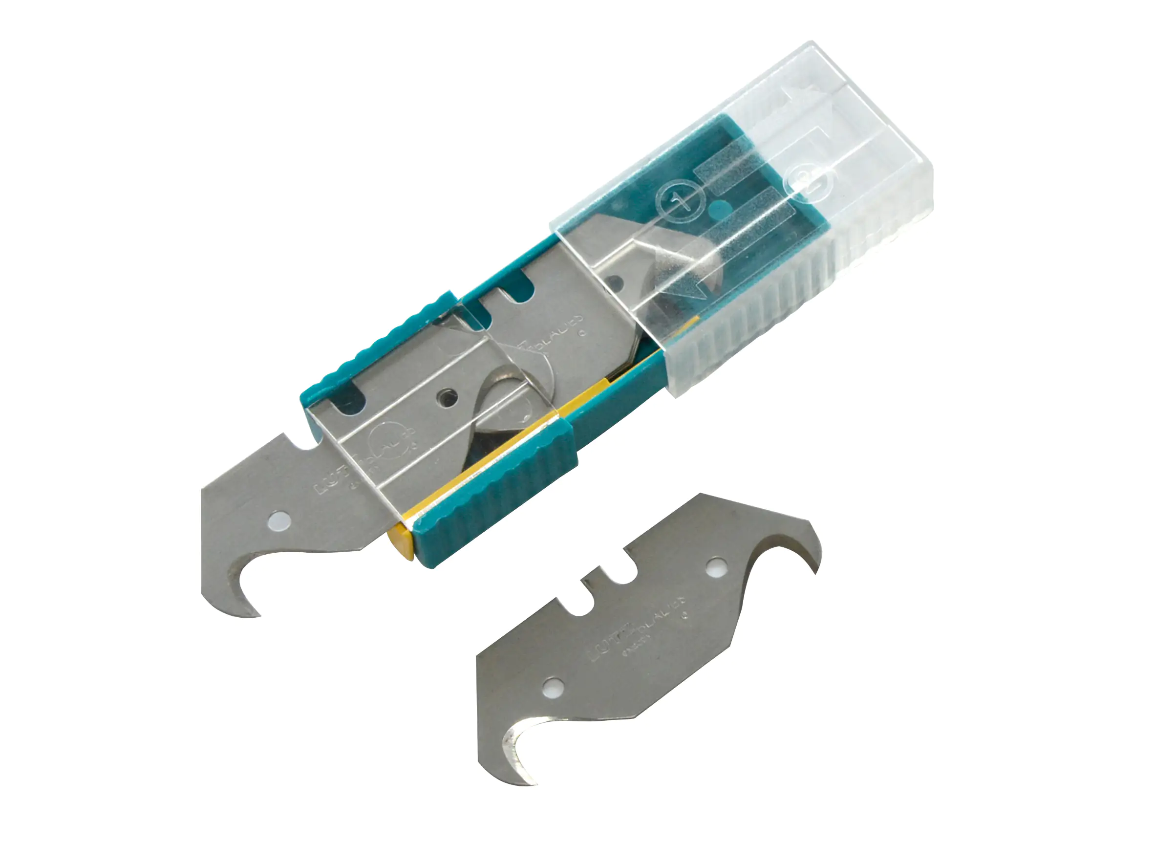 Nespoli Hakenklingen 0,65 mm - 5 Stück