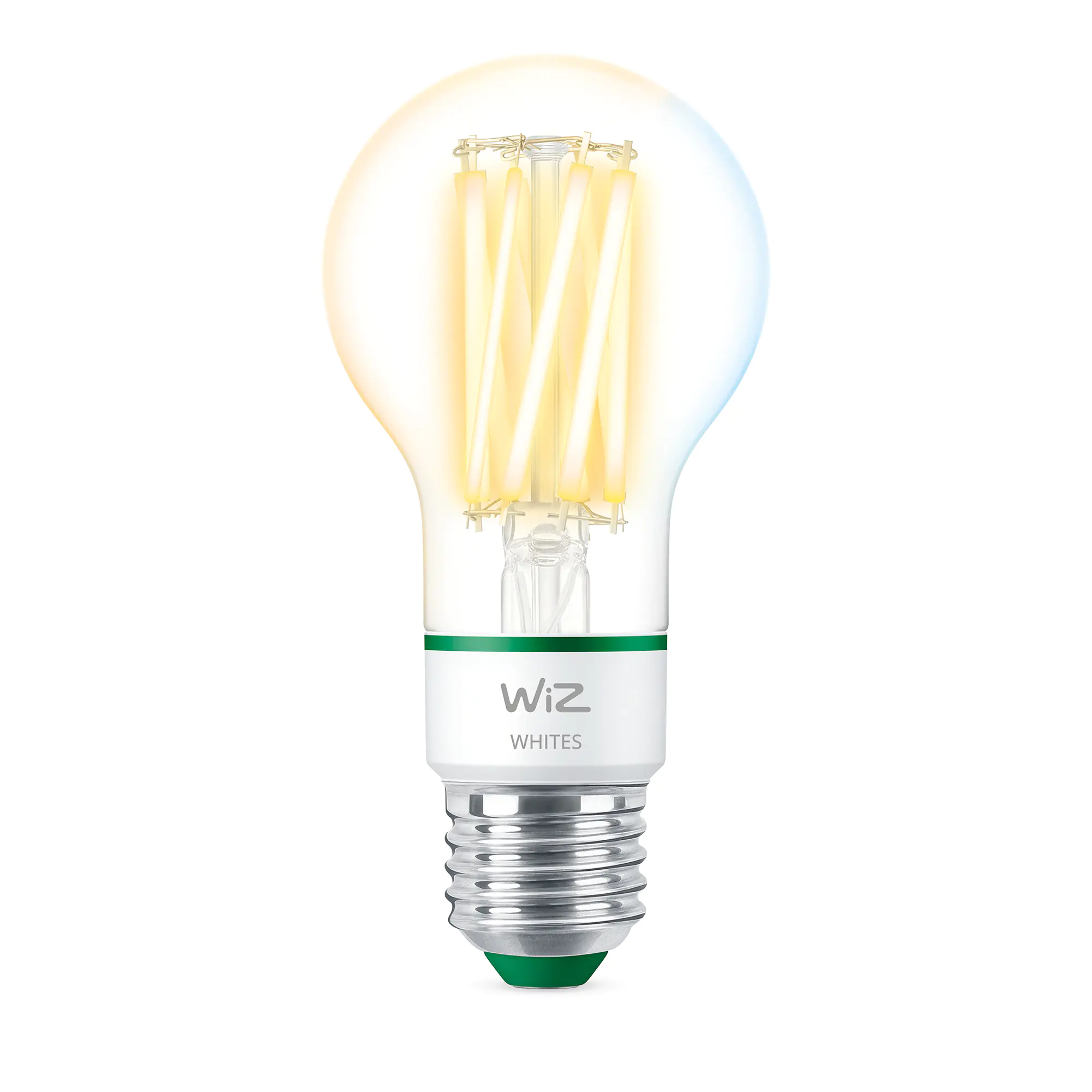 WiZ LED-Leuchtmittel Filament A60 G95 E27 4,3W warmweiß bis kaltweiß smart