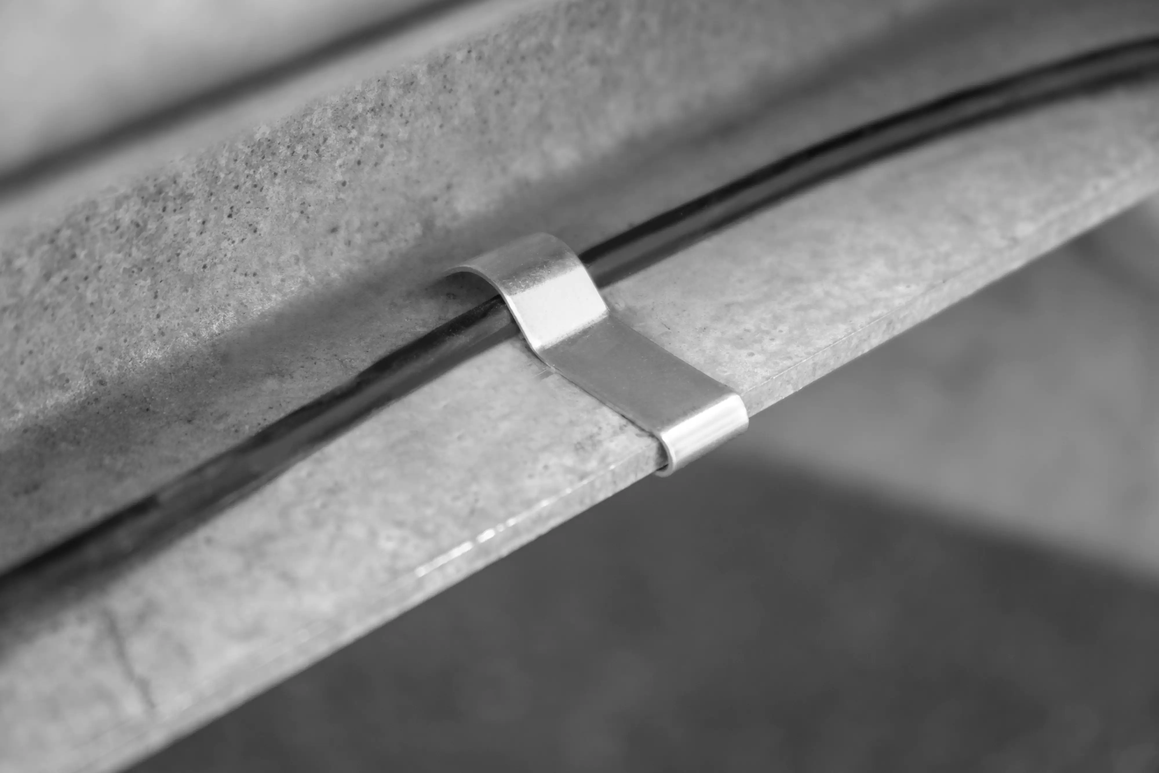 LAS Kabelklemmen verzinkt 12x43mm