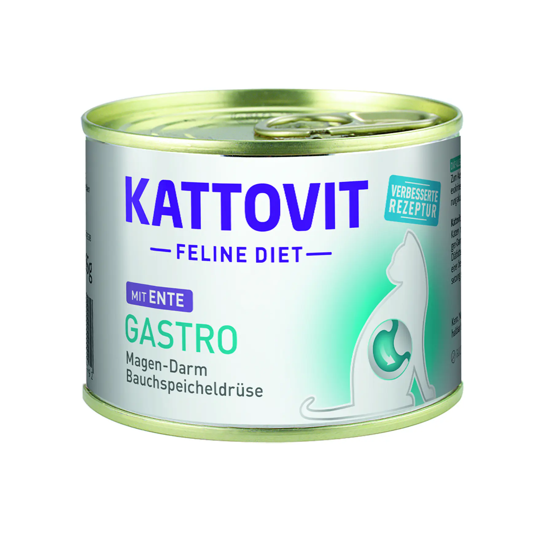 Kattovit Gastro Katzennassfutter Adult 185 g Ente