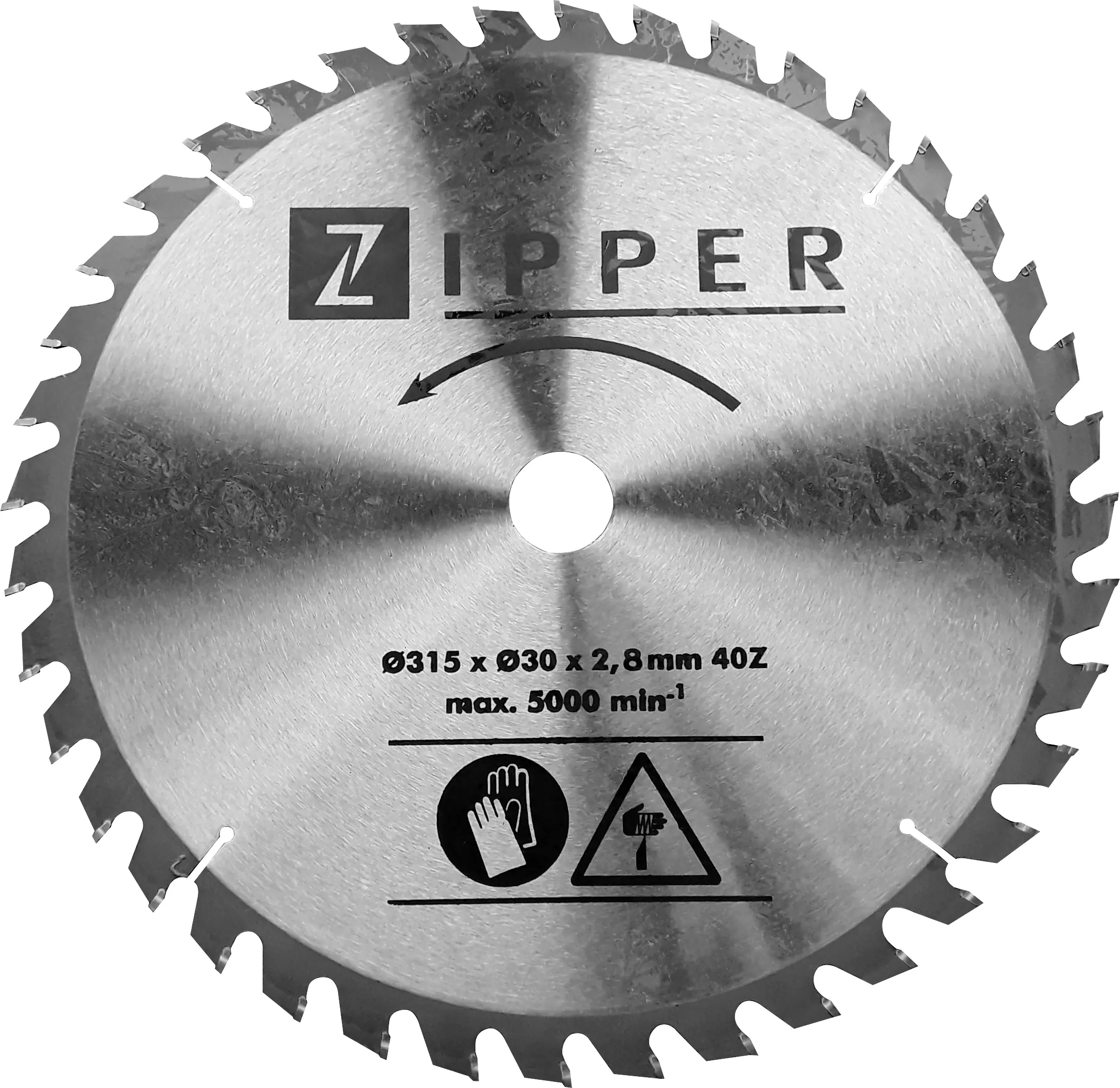 Zipper Sägeblatt für Formatkreissäge ZI-FKS315 Zipper Sägeblatt für Formatkreissäge ZI-FKS315