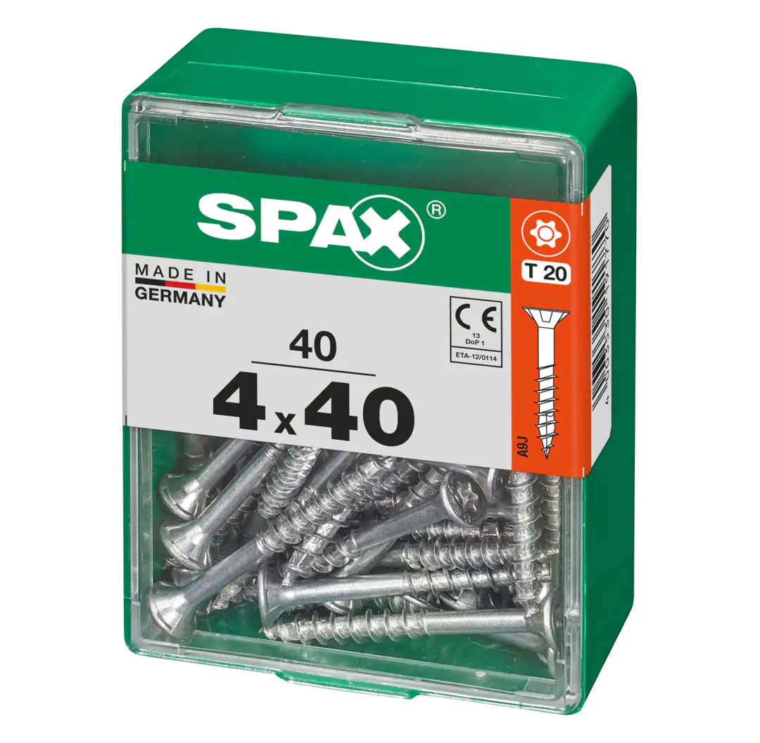 Spax Universalschrauben 4.0 x 40 mm TX 20 - 40 Stk.