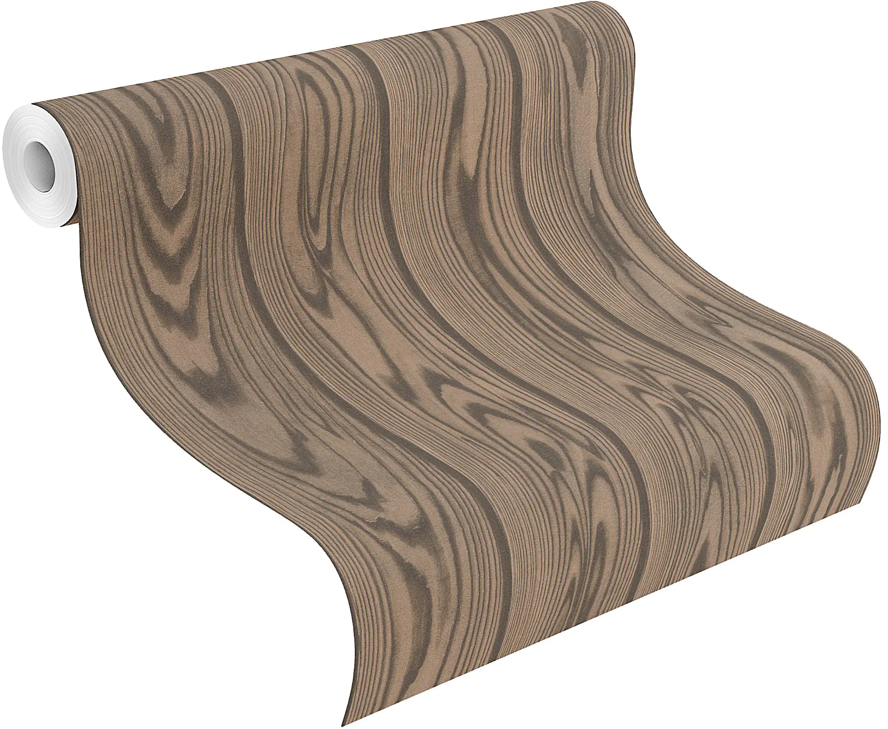 Rasch Vliestapete 499537 Braun-Dunkelbraun Muster & Motive 10,05 m x 0,53 m